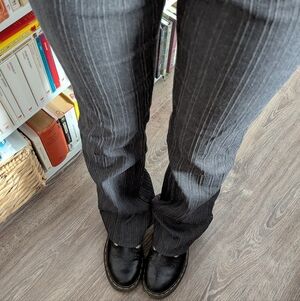 Stretch Dress Pants - Charcoal Gray